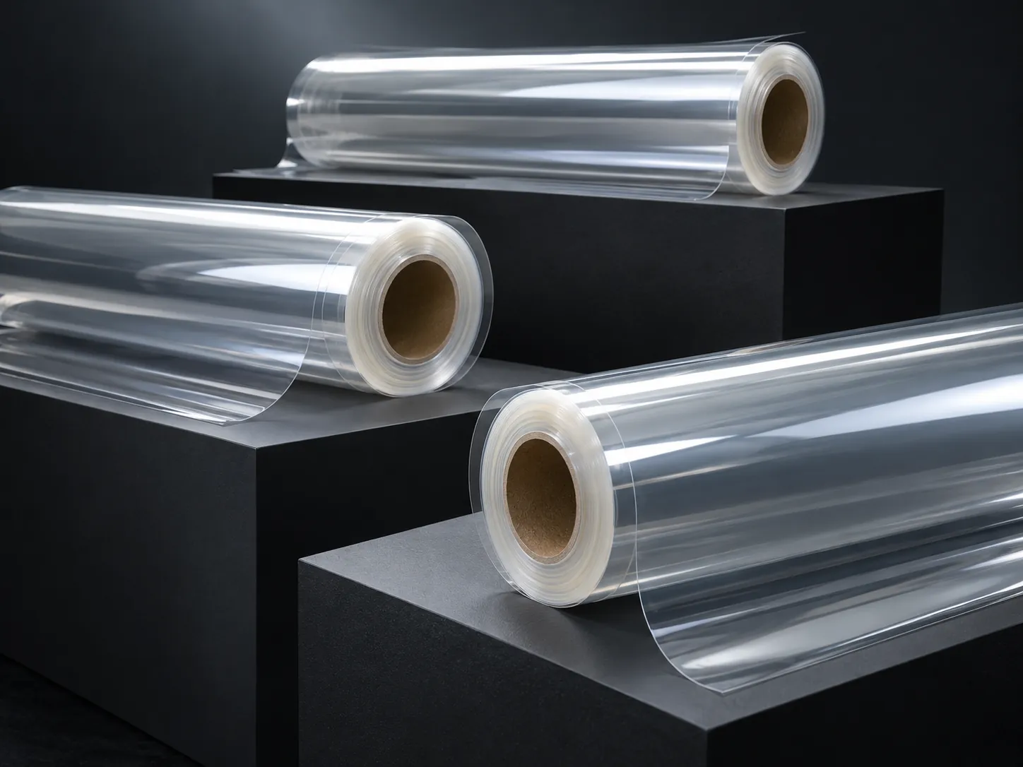 Rolls of clear paint protection film