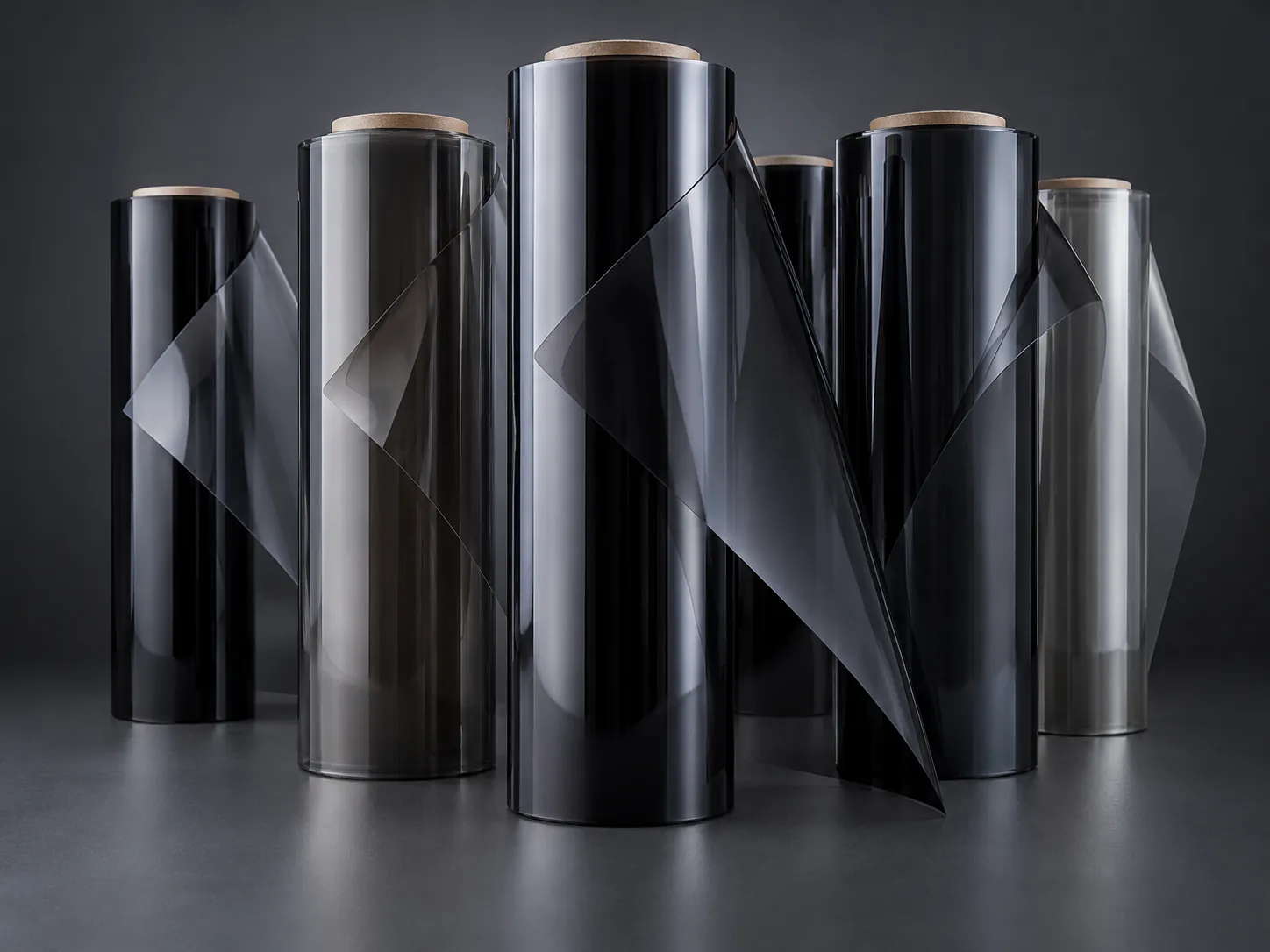 Rolls of window film
